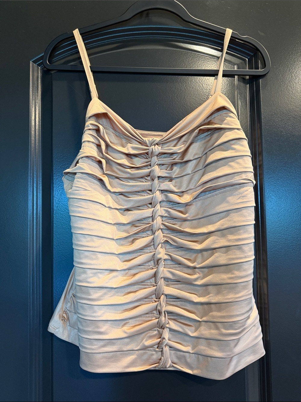 Cache vintage Y2K  braided ribbon tank
